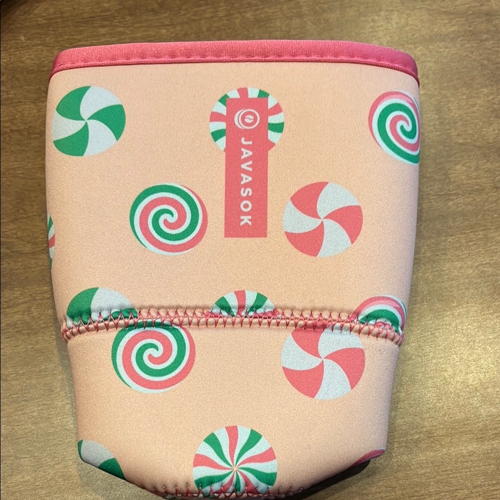 Pink and Green Insulated Sleeve